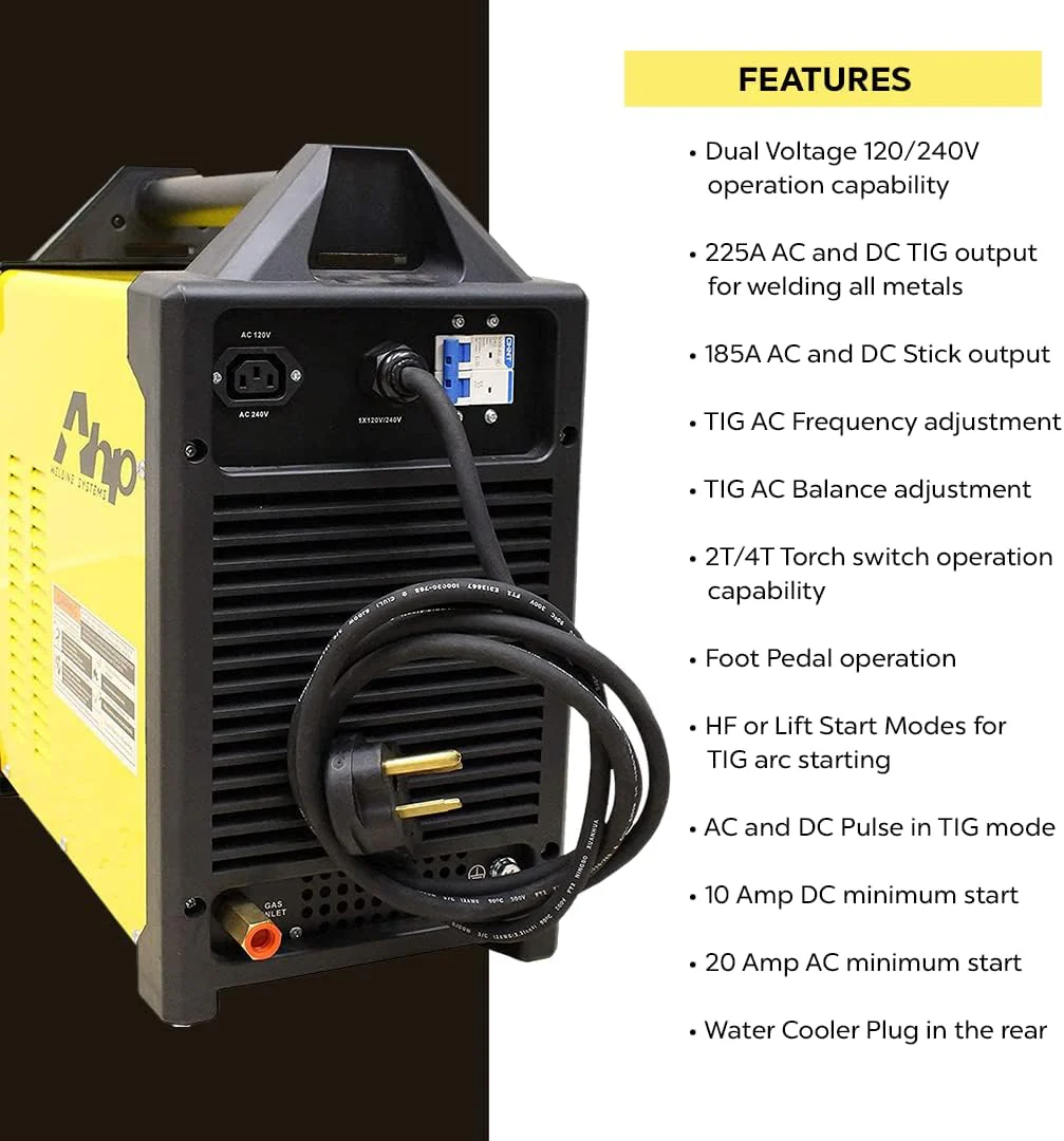 NEW 2026 AlphaTIG 225Xi with WIRELESS FOOT PEDAL - Image 5